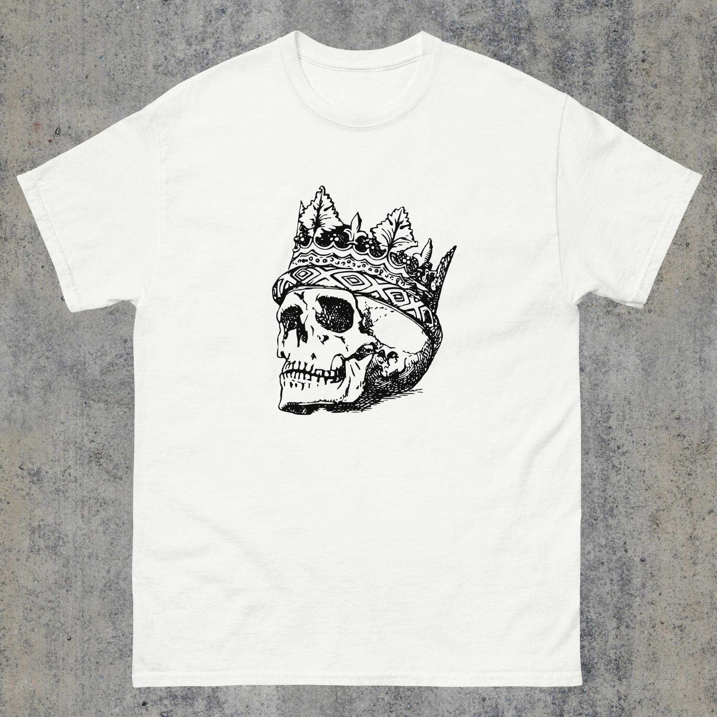  > Royal Skull classic tee White Colour.